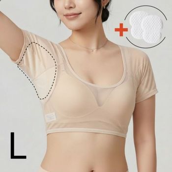 XXL 이너웨어 여성 메쉬 속옷 편안한 겨땀 고신축 겨땀패치 암내방지