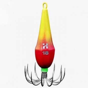 쭈꾸미 낚시용 야광 에기 미끼 바늘 쭈킬 18호 바다낚시미끼 낚시바늘 쭈꾸미미끼 쭈꾸미에기