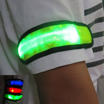 러닝팔찌 LED 팔찌 야간 러닝 템 런닝 마라톤 라이딩 라이트 야광 팔찌 준비물 용품
