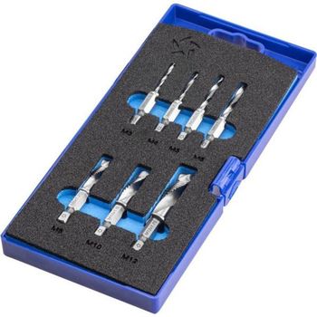 136831 드릴탭세트 M3 4 5 6 8 10 12(7P)