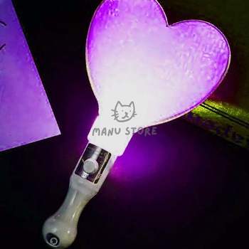 led응원봉 led봉 LED 하트 야광봉 퍼플