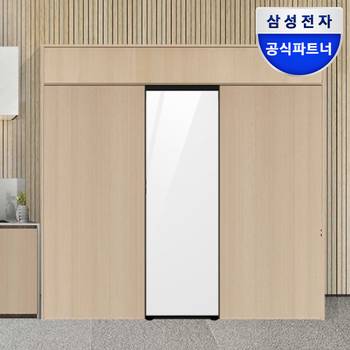 비스포크 RR40C7905AP 400리터 냉장고 키칫핏 1도어 오토오픈도어 소비효율1등급