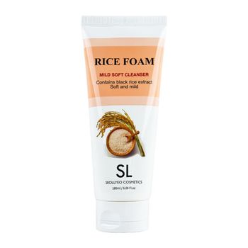 클렌저 마일드 설려 라이스 폼 180ml 피지 세수 노페