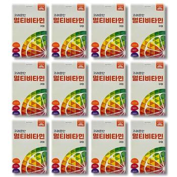 고려은단 멀티비타민 구미 60구미 12박스 (S51150630)