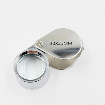 ( )작업용돋보기 LUPE 고배율확대경 30배율단망경 루빼 휴대용루페 30배율 감정 확대경_25432804