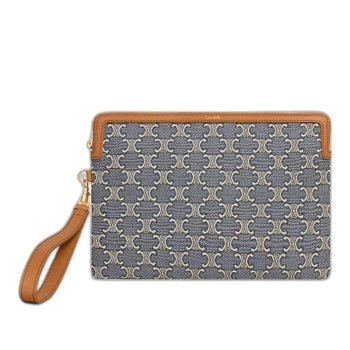 [해외배송] 셀린느 스몰 스트랩 파우치 10J502GX5 07PM NAVYECRU