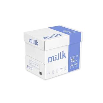 밀크 A4 복사용지 75g 1PK(500매)