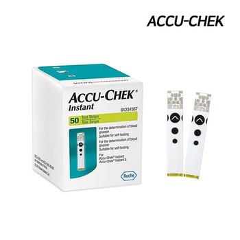 아큐첵 인스턴트 혈당시험지 150매+호환침100개+솜100