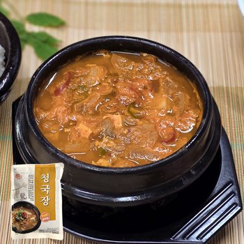 쿡앤라이프 구수한 청국장 400g 밀키트 캠핑음식