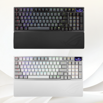 [해외] 알로지98 HE 자석축 게이밍 키보드 ROG Azoth 98HE OLED 디스플레이 8K 폴링레이트 핫스왑