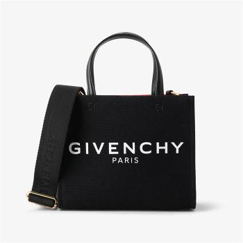 지방시 로고 G-TOTE 캔버스 미니 토트백 숄더백 BB50N0B1F1 001