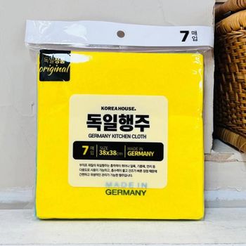 하우스 KPV191S2 주방행주 흡수형 빨아쓰는행주 독일 극세사 7매 독일부직포 셀룰로스