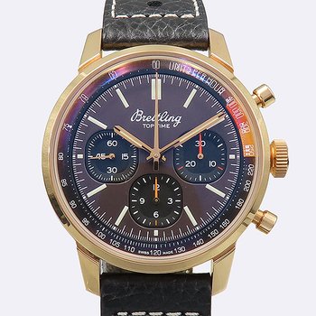 [중고] 고이비토 브라이틀링 18K 금통 탑 타임 B01 남성시계 K0366BRT