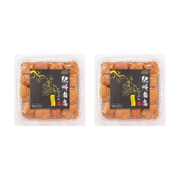 [해외] 후쿠사키 신도 기슈 키슈 꿀 절임 난코우매 우메보시 저염 400g 2개
