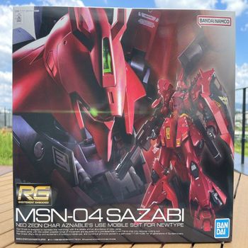 완성품 RG 144sc 29 MSN04 SAZABI 사자비 건담