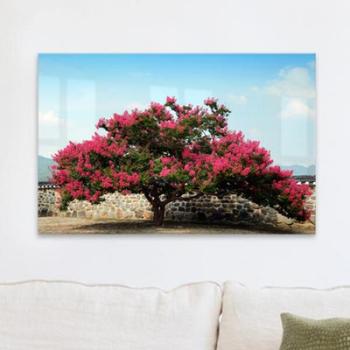 아트박스/꾸밈 da936-아크릴액자_풍수붉은배롱나무(대형)