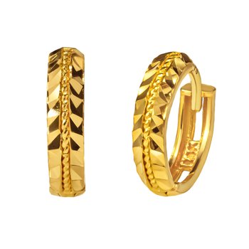 *연말특가* 순금 24K 루프 원터치 귀걸이