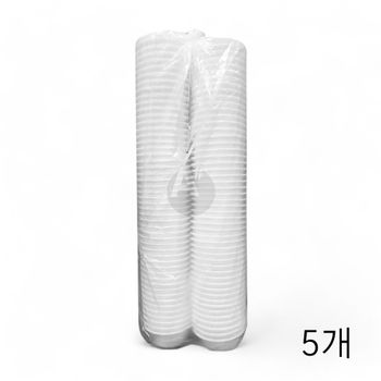 죽전용 일회용 용기 12cm 죽용기 죽그릇 집중식사용기 식자재 식재료 음식점 식당