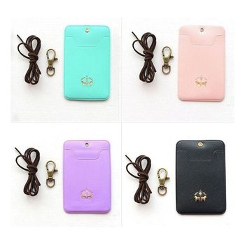 목걸이형 카드지갑 펜던트 케이스 커버 신용카드 현금