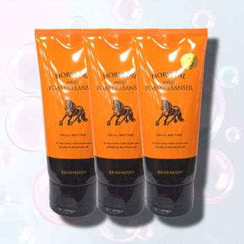 참존 마유 마일드 폼 클렌저 150ml x3개 크림투폼 포인트메이컵까지 촉촉세안 트러블피부안심