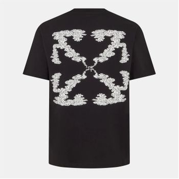 클라우드 레귤러 핏 티셔츠 Arrow Regular Fit T-Shirt 594268 Black-White 145859226