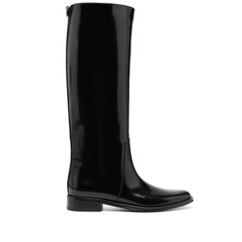 생로랑 헌트 가죽 부츠 152357816