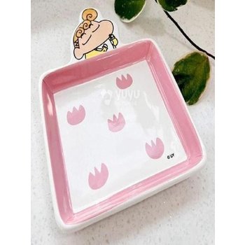 멜라민 플레이트 디저트접시 간식그릇 앞접시 (901m_71368)