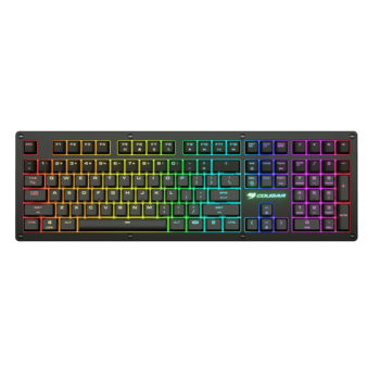 키보드 COUGAR 게이밍 PURI RGB 적축