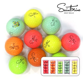 (주)아쿠쉬네트코리아 세인트나인 로스트볼 A+급 (10알) 색상랜덤