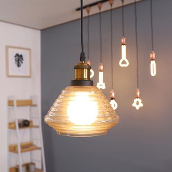 유리램프등 KUV675N0 유리전등갓조명 인테리어유리램프 델타디자인 조명