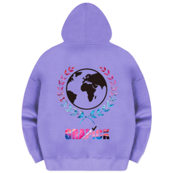 [그라픽] 리프월드 기모 후드티 오버핏 빅사이즈 남녀공용