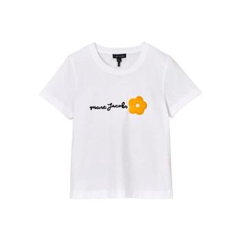 25 FW  로고 플라워 아플리케 티셔츠 2F5RTP081C12100 TP441871931