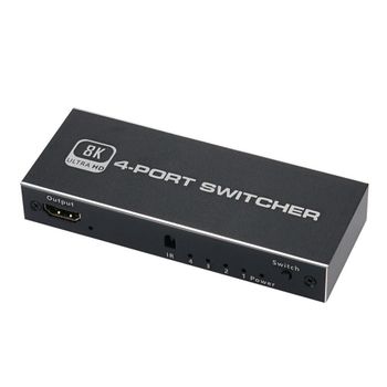 HDMI 연결 선택기 고화질 리모컨 4개 지원 셀렉터 영상가전 디지털기기 4입력