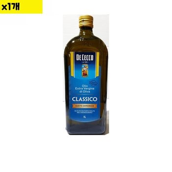 식자재 엑스트라버진올리브유 데체코 1L x1개 올리브기름 압착올리브 식자재 식자재용품