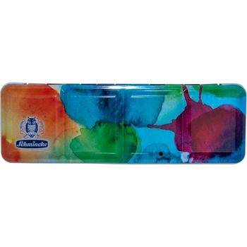 [해외] 독일 슈민케 수채화물감 1860841 Akademie 75 740 097 Watercolour Painting Boxes Metal Box 24