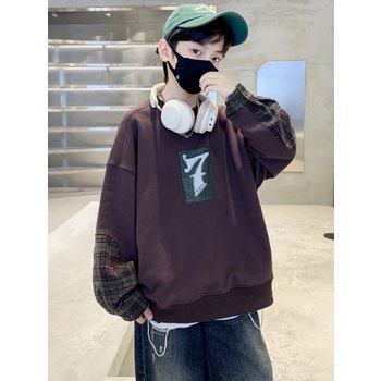 그래픽 포인트 오버핏 스웨트 R21171