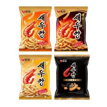 스낵 농심  새우깡5개+매운새우깡5개+쌀새우깡5개+블랙5개 (S40864338)