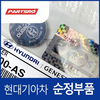 투싼 수소전기차 순정 리모컨 건전지 배터리