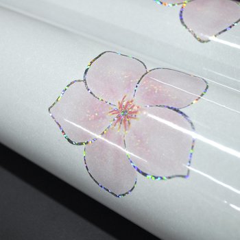 데코리아 접착식 고광택 큐빅시트지 HNQ-306 백수국