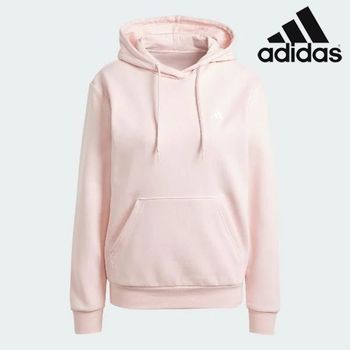 여성용 후드티  d2  IY1649   W SL FC HD 우먼스 에센셜 스몰 로고 필 코지 후디_P418760740