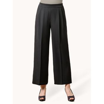 투핀턱 와이드 밴딩 팬츠 K241SL12 블랙_P359924449