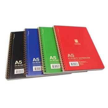 서브젝 절취스프링 노트(A5/좌철/80매/색상랜덤/옥스포드)