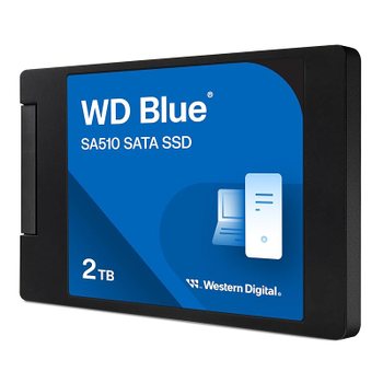 [해외] 웨스턴디지털 WD Blue SATA SSD 2TB 2.5인치 (읽기 560MB/s, 쓰기 520MB/s) 5년 보증