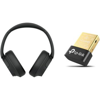 [해외] 소니 블루투스 헤드폰 WH CH720N 블랙 USB 어댑터 세트 BT TP Link 278599