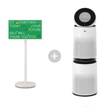 [O] LG 스탠바이미2 + 공기청정기 세트 27LX6TEGA+AS305DWWA