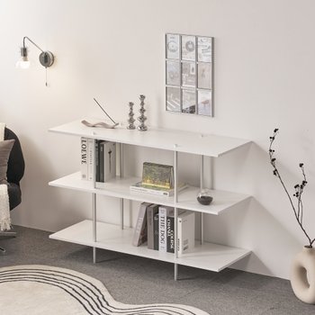 F41703 모듈 3단 선반 장식장 1200