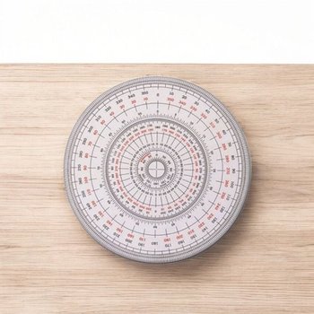 360도 전원분도기 15cm 1P 원형각도기 (WFGZK1D)