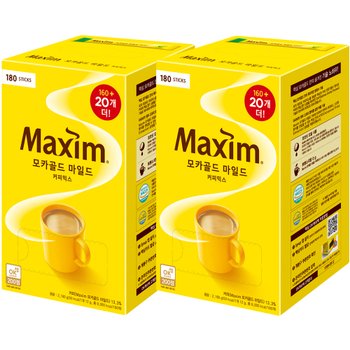 동서 맥심 모카골드 커피믹스 180T x 2개