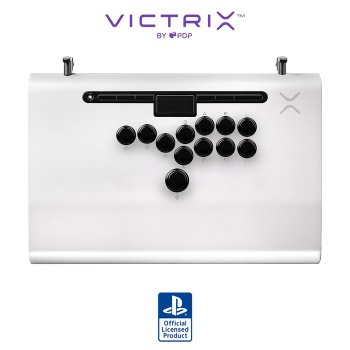 [해외] 소니 PDP by 터틀비치 Victrix 레버리스 아케컨 Pro FS-12 PS5 화이트
