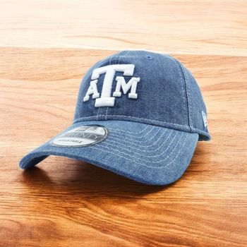 [해외] 뉴에라 남성 NCAA 텍사스 AM 애기스 데님 드리프트 920 텍색엑스블 - 7880305